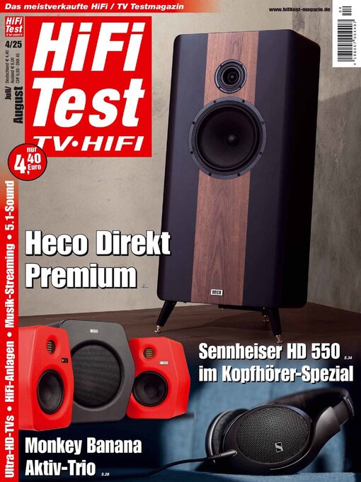 Title details for HIFI TEST TV HIFI by Michael E. Brieden Verlag GmbH - Available